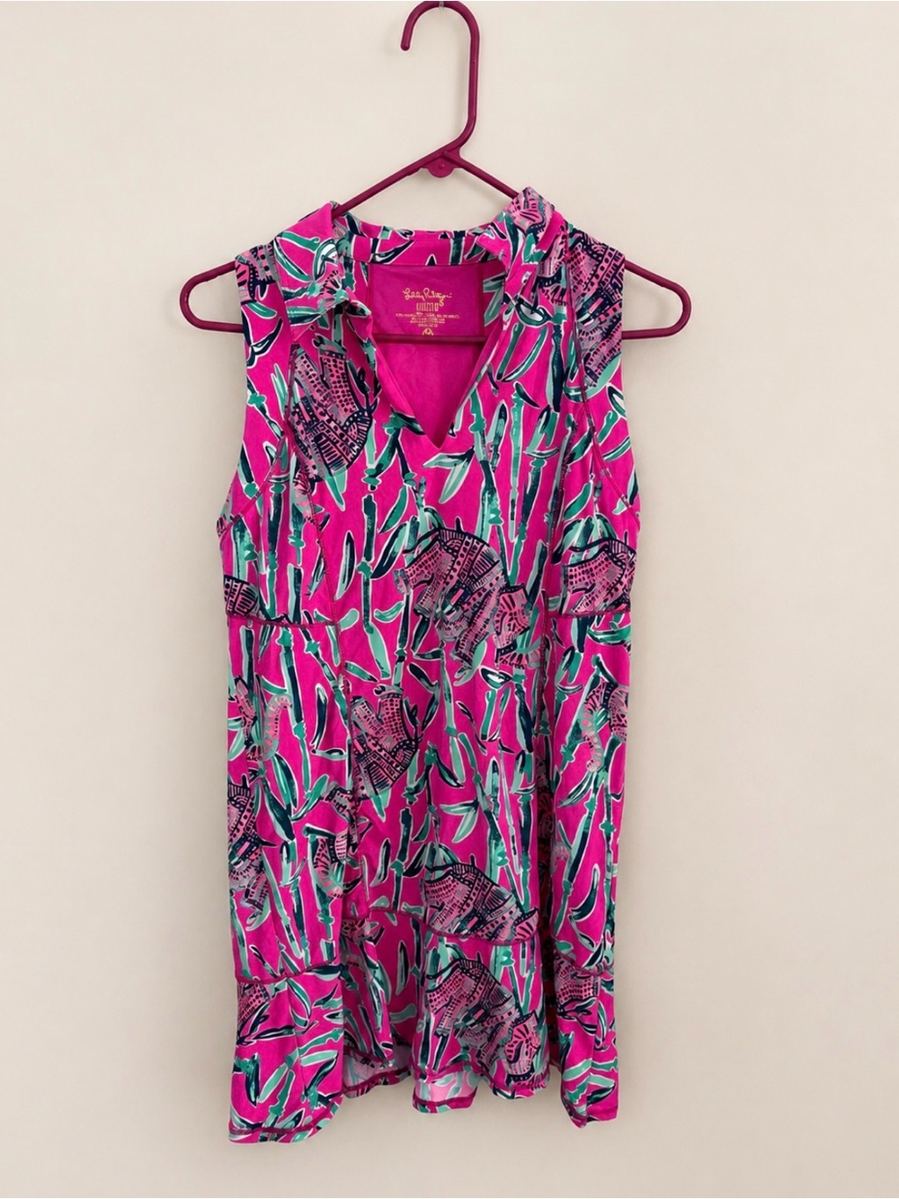 Lilly Pulitzer Luxletic Pink Golf Dress Medium